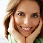 beautiful woman with a healthy smile